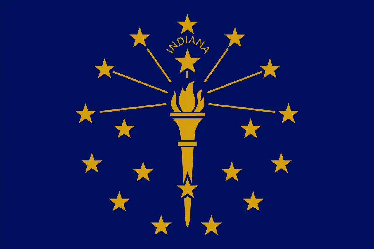 Indiana state flag